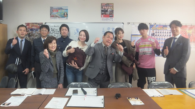 2019年３月度月初朝礼（社長講話）JCOM大分収録